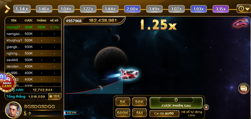 Tàu bay càng cao thì tiền thưởng nhận về càng lớn