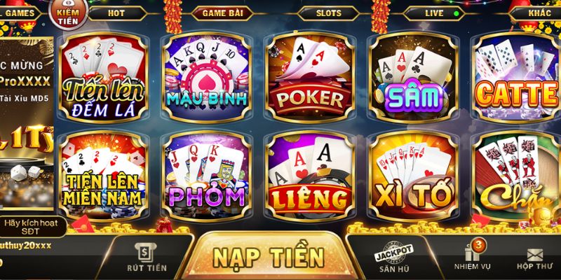 Đắm chìm trong thế giới game bài đổi thưởng hấp dẫn tại Top88