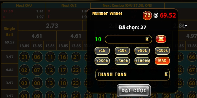 Dễ dàng chốt số tại TOP88