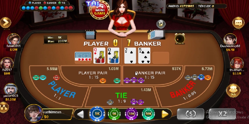 Giao diện trò chơi với các cược cửa linh hoạt từ thấp đến cao