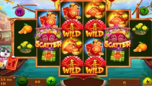 Sắc Xuân Chợ Tết thiết kế theo chủ đề Tết truyền thống