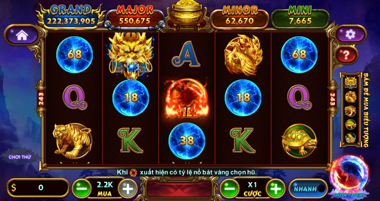 Cách chinh phục game Kho Báu Tứ Linh