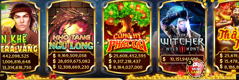 Kho trò chơi nổ hũ tại Top88 đa dạng